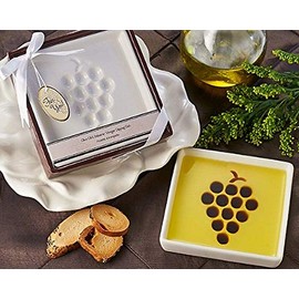 Artisano Designs Vineyard Select Olive Balsamic Oil Vinegar Dipping Plate