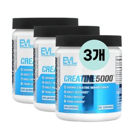 EVL 크레아틴 가루 300g 3통 EVLution Nutrition Creatine EVLution Nutrition Creatine Powder 300g 3 Bottles