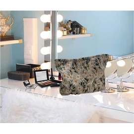 Cosmetic Bag Women's Travel Accessories Cosmetic Bag Multifunctional Toiletry Bag Portable Travel Toiletry Bag Makeup Organiser Cord Wash Bag for Women and Girls, beige daisy