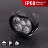 Aoling Motorcycle Fog Lamp, 12V Small LED Light, Bike Auxiliary