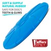 Jeffers Pet Natural Rubber Dog Chew Toy – Blue Bone