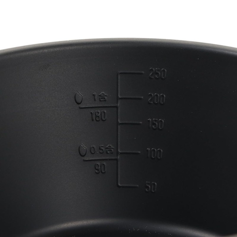 Keystone Mercury Embossed Shera Cup, Matte Black, Φ4.8 x L6.7