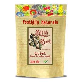 Foothills Naturals Birch Bark - 454g / 1 Pound, Cut