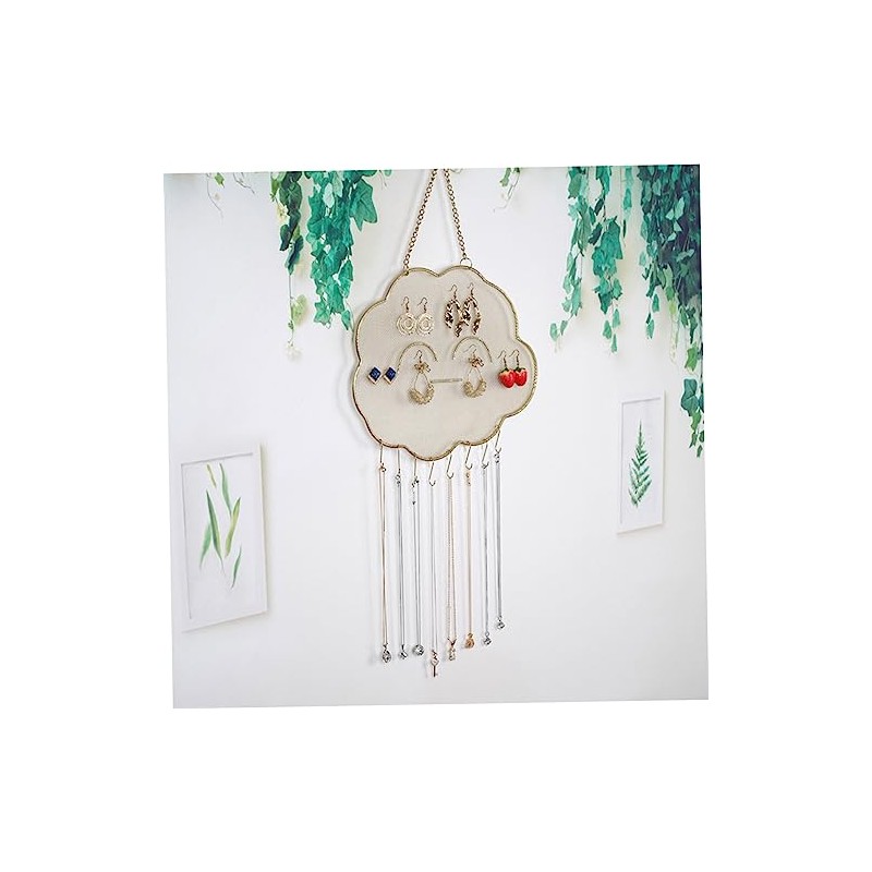 Holibanna Organizador De Joyas De Pared Soporte Porta Aretes Expositor