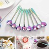 8X Spoon Long Handle Dessert Tea Coffee Mixing Spoon Stainless