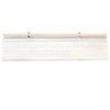 Red Lantern Rice Paper Cordless Window Shade Blinds - White
