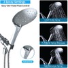 RENIST 3 Spray Settings High Pressure Handheld Shower Head Massage