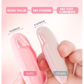 MMQ 8 Pieces Triangle Powder Puff Face Soft Triangle Makeup Puff Velour Cosmetic Foundation Blender Sponge Beauty Makeup Tools