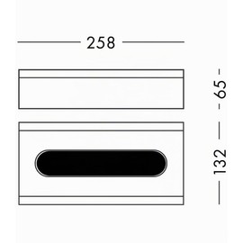 Colombo Design B9961CR Porta Fazzoletti Serie Hotellerie