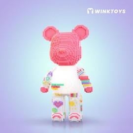 Bear Building Block,Winktoys building block,Bear Toys,Birthday Gift,Educational,Boy,Girl,Trend Decoration,Cool Gifts,Brick,Family Bonding:_Thousand Princess Bears