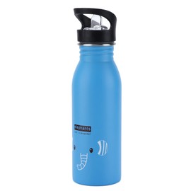 Botella de Agua Deportiva de Acero Inoxidable de 500 Ml Taza Térmica Botella de Agua con Aislamiento Al Vacío con Boca de Succión Cantimplora de Metal Botella de Agua con Tapa de Paja(24*7*7cm-#1)