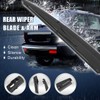 X AUTOHAUX Car Rear Windshield Wiper Blade Arm Set 310mm