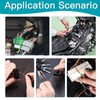 76Pcs Terminal Removal Tool Kit Terminal Ejector Set for Car
