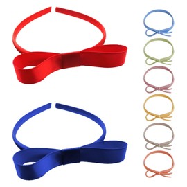 2 Pieces Of Bow Headbands And 6 Pieces Of Hair Ties, Retro Headbands, Children'S Hair Accessories, Cute Hair Accessories, Elastic Hair Ropes, Hair Decorations