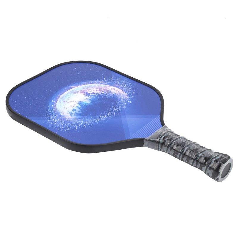 Lightweight Pickleball Paddle Racket Textured Fiberglass Surface PP Core Comfortable