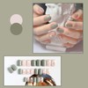 Nail Tips, 24 Pieces, Green Nail Tip, Short Popular, Nail