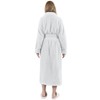 Hellomamma Womens Long Robe Soft Warm Fleece Plush Bathrobe Ladies