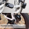 XIDAODIT Ebike Foot Pegs,Mini Foldable 8MM Universal Motorcycle Foot Rest,Rear
