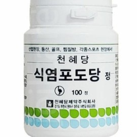 [Euromedi] Cheonhyedang Salt & Glucose 100 Tablets / [유로메디] 천혜당 식염포도당 100정