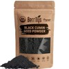 Berrilys Organic Black Seed Powder, Ground, 16 Ounces, Also Known As Nigella Sativa, Kalonji, Black Cumin Seed, Great for Baking and Bread Making