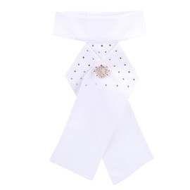 Horse Riding Stock Tie Equestrian Competition Neckwear Pre Tied Riding Stock Tie for Cotton Horse Show Tie Equestrian Show Contest