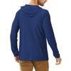 Roadbox Men's Sun Protection Long Sleeve Hoodie UPF 50+ Outdoor