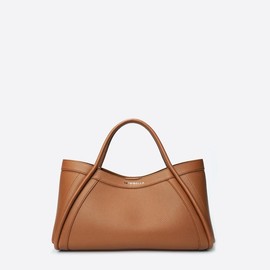 NEWBELLA Kelly 2 PCS Set Daily Work Soft PU Leather Tote Bags - Color: Brown