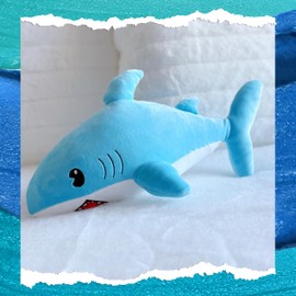 Plush Melts - Toothsome Shark Plush - Soft and Cuddly Collectible for Fans and Collectors - Ideal Gift for Kids and Adults - Ages 3+