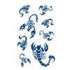 GZ177 230 Temporary Scorpion Semi-Permanent Tattoo Long Lasting Tattoo Fake