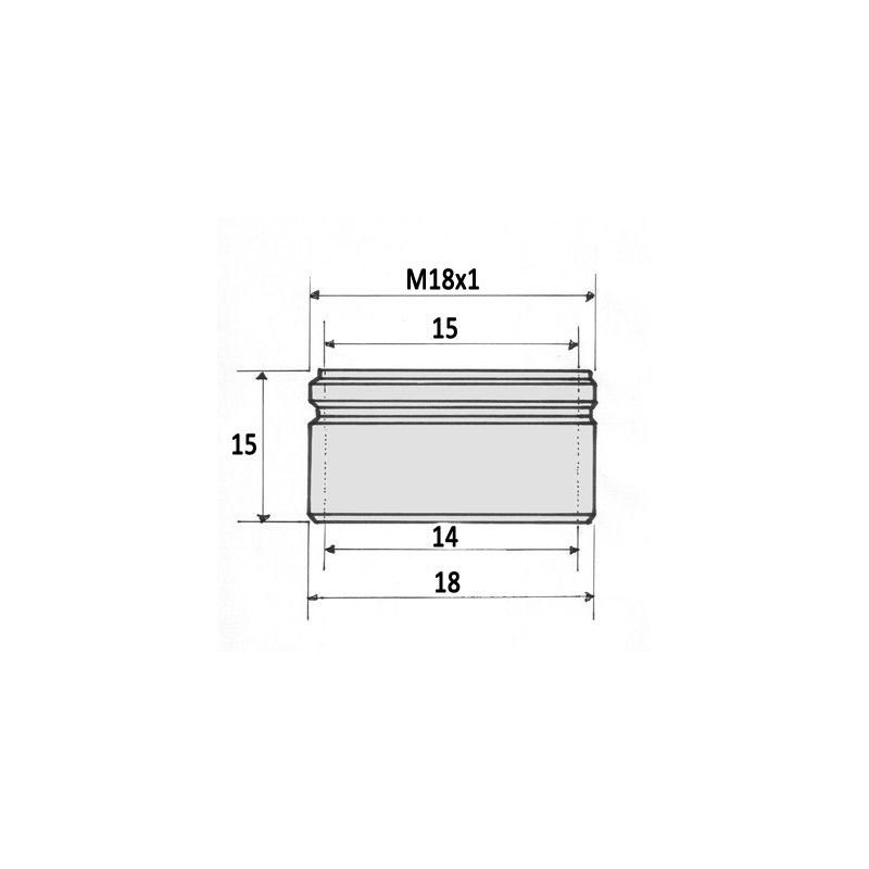 PEPTE Water Saving Faucet Tap Spout Aerator Nozzle M18 MALE