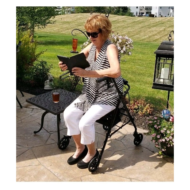 Walker Equate Rolling Walker For Seniors Rollator Walker with Seat