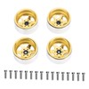 4PCS RC Car Wheel Hub Rim 2.2in Diameter Metal Easy