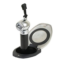 Scandvik Black & SS Recessed Transom Shower Handle/Hose - Vertical/Horizontal Mount - 6' Hose