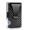 Carbon Fiber Wallet,RFID Blocking Card Holder for Slim Metal Wallet,Minimalist