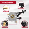 NIMTEK BR350 Carburetor Kit for Stihl BR350Z BR430 BR430Z SR430