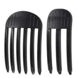 NHQZ Volume hair clip, volume clips hair, volume clip for the hairline, 2 x hair volume roller clip, fixed forehead hair pin for long and short hair, voluminous hair band (black)