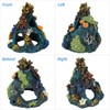 Uniclife Aquarium Decorations Resin Coral Rock Mountain Cave Fish Tank
