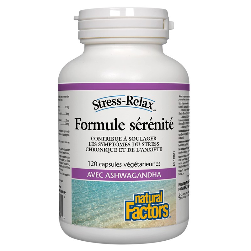 Natural Factors - Stress Relax Serenity Formula. Stress and Anxiety