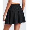 CRZ YOGA High Waisted Flowy Tennis Skirts for Women Pleated
