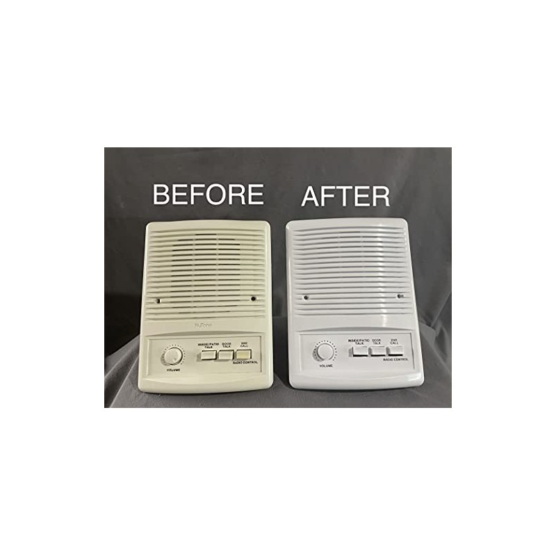 SCFM White Replacement Faceplate for Nutone Intercom ISA-335 IS-335 ISA-339