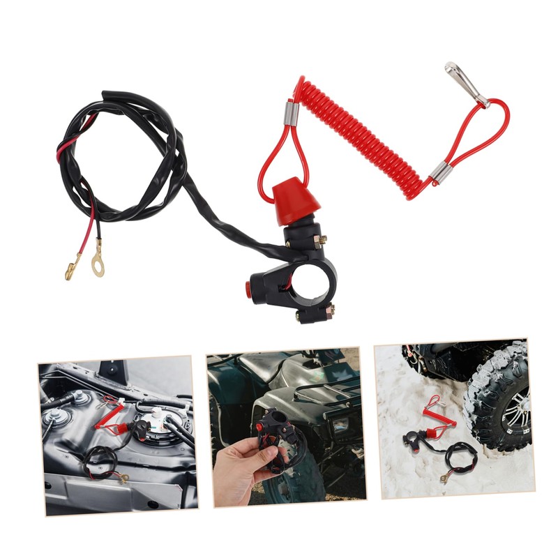 BUGUUYO 1 Set Wire Safety Switch Emergency Kill Switch for