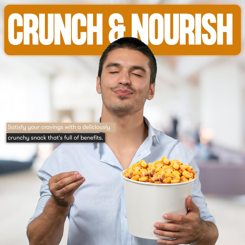 Natural Craving Toastad Corn Nuts, Roasted & Salted Original Flavor,