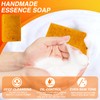 Asheyya 3 Pcs Kojic Acid Soap, Handmade Organic Lemon Turmeric