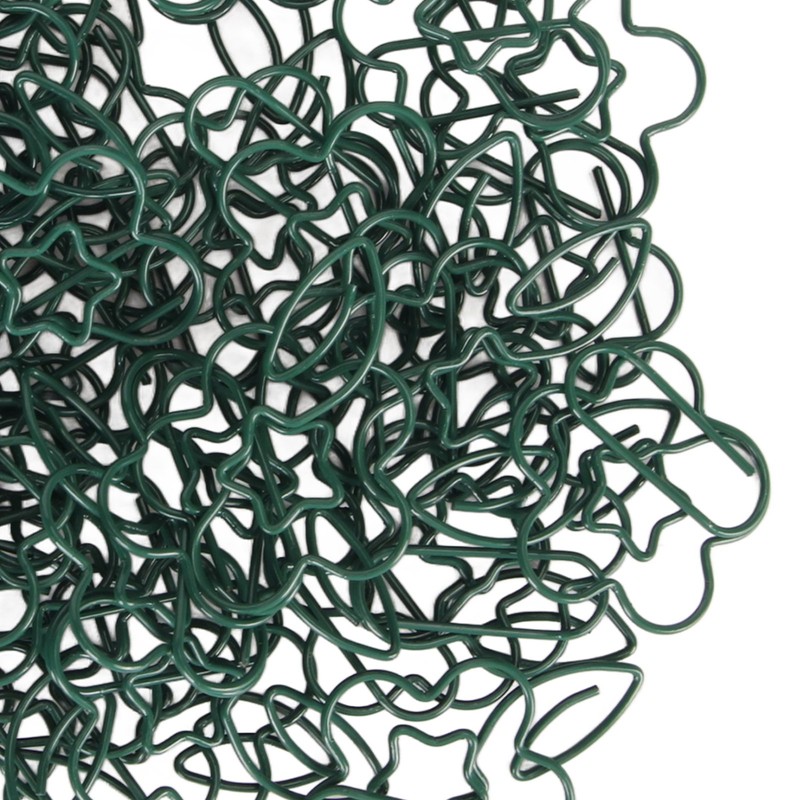 90pcs Metal Paper Clips Creatively Cute Paper Clips Small Portable