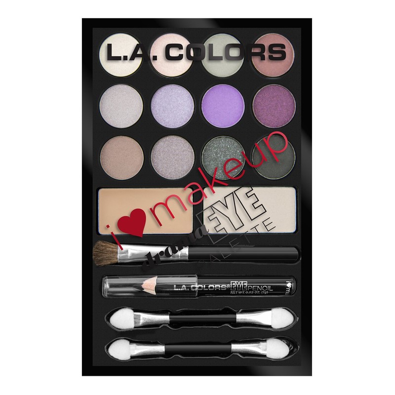 L.A. Paleta de sombras de ojos Colors I Heart Makeup,