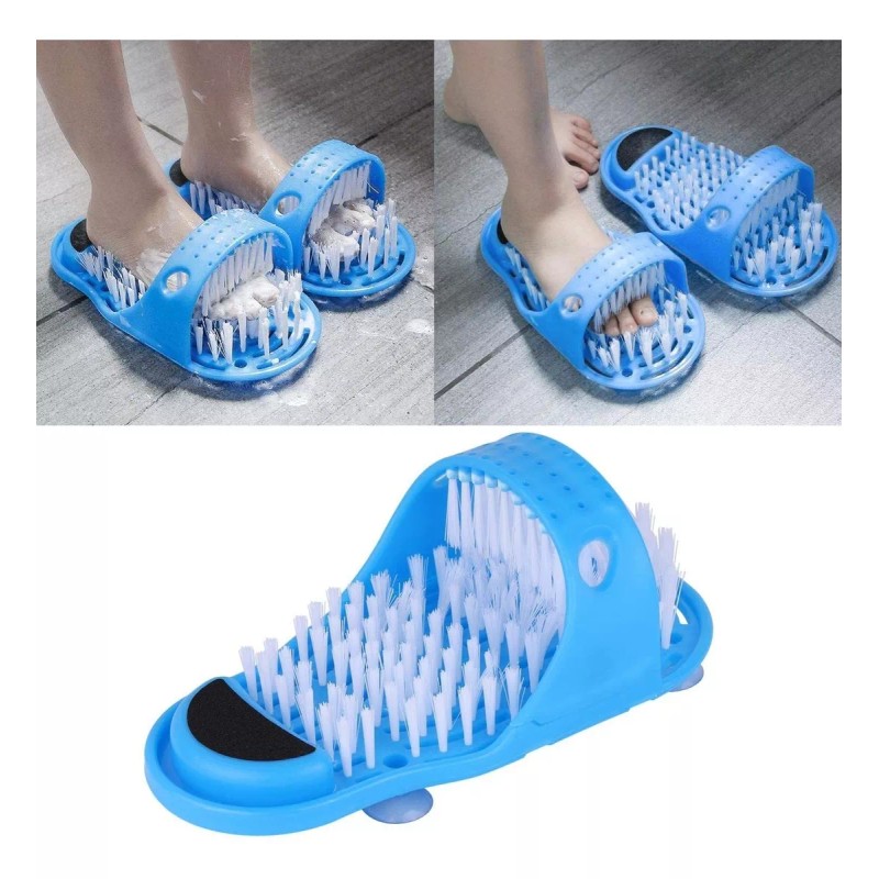 Tbestmax Magic Foot Scrubber - Cepillo Limpiador De Pies Par