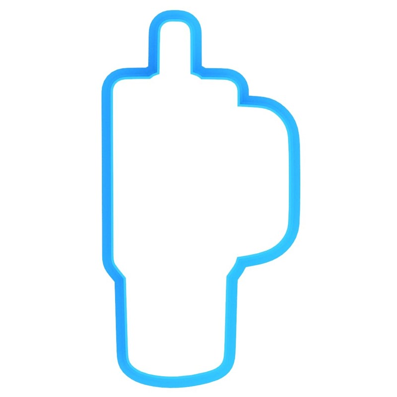 Tumbler Cup Cookie Cutter & Stamp