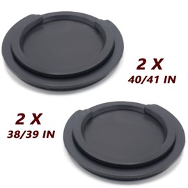 Cheerock Acoustic Guitar Soundhole Cover, Guitar Mute Soundhole Cover, 2pcs 38/39 Inch and 2pcs 40/41 Inch Guitar Soundhole Cover, Guitar Feedback Eliminator