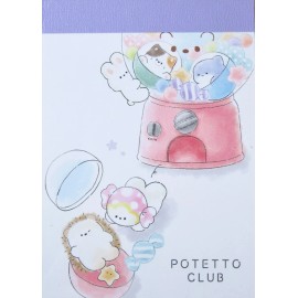Crux Potetto Club Mini Memo Pad (Candy) ~ KAWAII!!