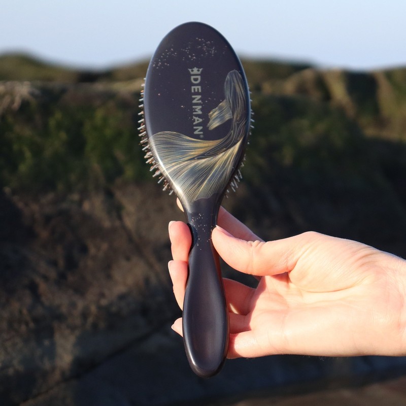 Denman D81M Navy Future Dusk Style & Shine Brush